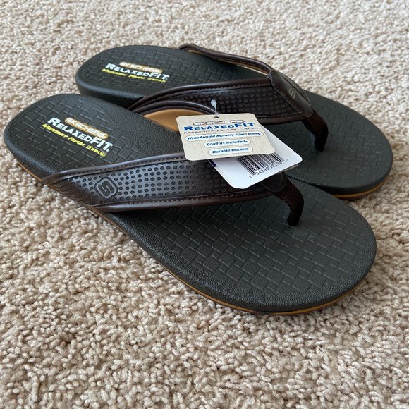 New Men's Skechers memory foam Sandals - Picture 1 of 3